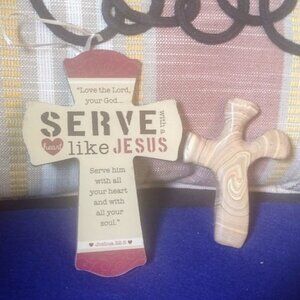 2 Decorative Crosses